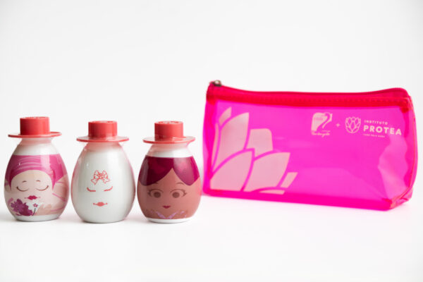 Kit Saleiro Ovo - Outubro Rosa